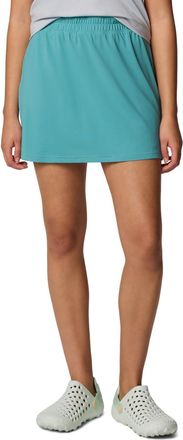 Columbia Womens Chill River Skort, Teal, M