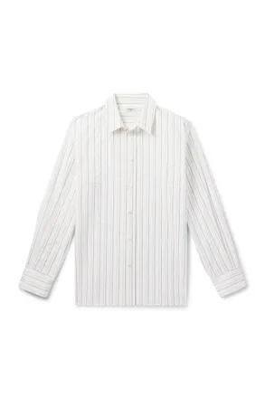 Saint Laurent Striped Cotton Shirt
