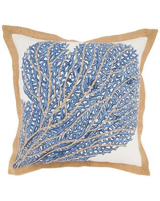 Saro Lifestyle Sea Fan Down-Filled Pillow