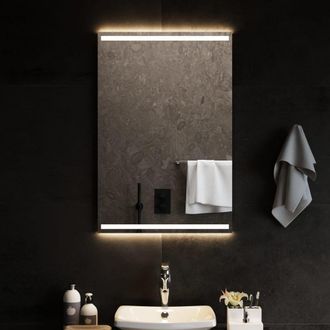 vidaXL Espejo De Ba&ntilde;o Con Led 60x90 Cm Vidaxl