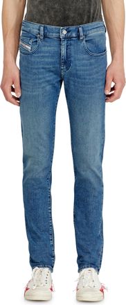Diesel Slim Jeans Regular Waist 2019 D-Strukt - Jeans - Man - Blue