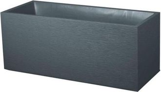 Eda Eda - Jarr&oacute;n De Flores Graphit - 99,5 X 39 X 43 Cm - 97,6 L - Gris Antracita