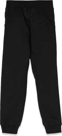 Balmain Logo-Band Cotton Joggers - Black