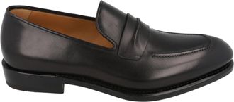 Ferragamo Genk Leather Loafers - Wide Width