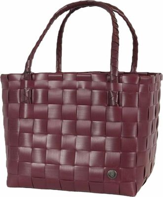 Handed By Paris Recycled Plastic Tote Bag in Wineberry Red at Nordstrom, Size Medium