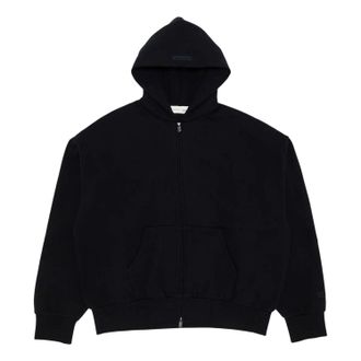 Fear of God Classic Full Zip-Up Hoodie Jet Black 192AS254780F