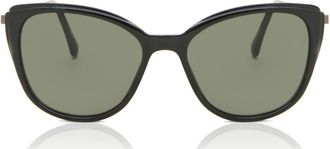 SmartBuy Collection Cat Eye Full Rim Plastic Womens Sunglasses Black Size 51 - Free Lenses - SmartBuy Collection