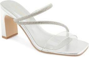 Christian Siriano Felicity Sandal in Clear/silver at Nordstrom Rack, Size 6.5