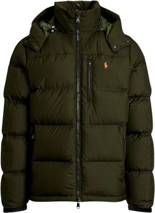 Polo Ralph Lauren Ripstop Down Hooded Jacket - Heren - Winterjassen - Groen - XL - Polyester - Jassen