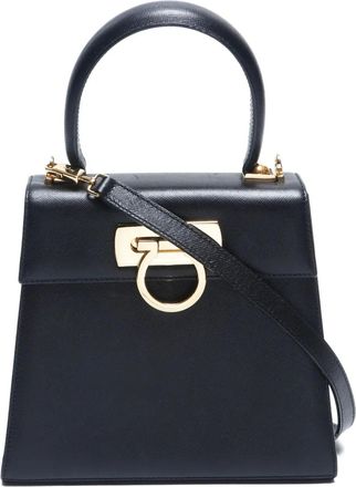 Ferragamo Borsa tote Gancini 1990-2010 - Nero