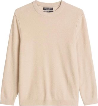 Marc O'Polo Maglione in Boucl&eacute; - - Knitwear - Uomo - Beige - M