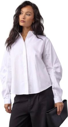 Co'Couture Camisa Dalia CC - Blouses & Shirts - Mujer - Blanco - XS