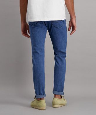 Pioneer Authentic Jeans Chinohose ERIC, Herren, Gr. 30, L&auml;nge 34, blau stonewash, Web, Obermaterial: 84% Baumwolle, 14% Polyester, 2% Elasthan, PIONEER AUTHENTIC JEANS, strai