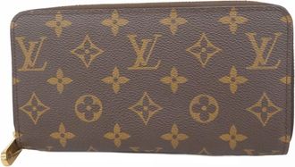 Louis Vuitton Brown Long Wallet (Bi-Fold) (Pre-Owned)