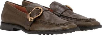 Tod's Womens Stone Flat, Size 7