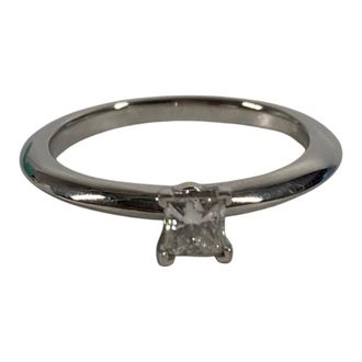 Tiffany & Co. Platinum Platinum 950 Band Ring (Pre-Owned)