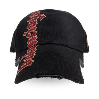 Balenciaga Baseball Cap - Heren - Petten - Zwart - S - Katoen - Accessoires
