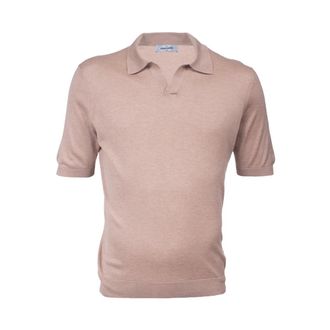 Gran Sasso Heren, Tops, Beige, Maat: 4XL Zijde