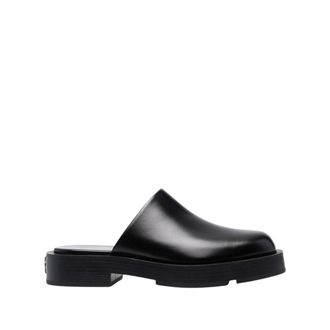 Givenchy Squared Backless Loafer - Dames - Slip ons - Zwart - 36 EU - Leer - Schoenen