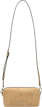 Michael Kors Borsa a tracolla convertibile Bryant piccola in camoscio - - Bags - Donna - Beige - ONE SIZE
