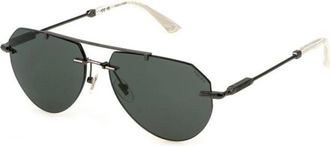 Police Authentieke Spln 42 568Y Bril - unisex - Zonnebrillen - Grijs - 59 MM - Accessoires