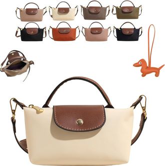 Generic Womens Fashion Colorblock Mini Crossbody Bag,Solid Color Square Purse With Adjustable Strap,Ladies Shoulder Totes Bag (Beige)