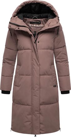 Marikoo dames gewatteerde wintermantel Michikoo met capuchon & magneetzakken