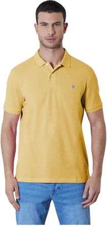 U.S.Polo Association Polo King - Heren - Polos - Geel - XL - Katoen - Tops
