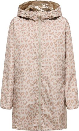 Only Omkeerbaar windjack met luipaardprint