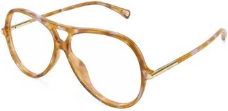 Chlo&eacute; Eyeglasses - Dames - Brillen - Bruin - 59 MM - Accessoires