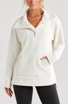 Zella Kickback Ottoman Tunic in Ivory Egret at Nordstrom Rack, Size X-Small