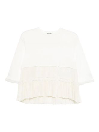 Undercover Katoenen T-shirt - Beige