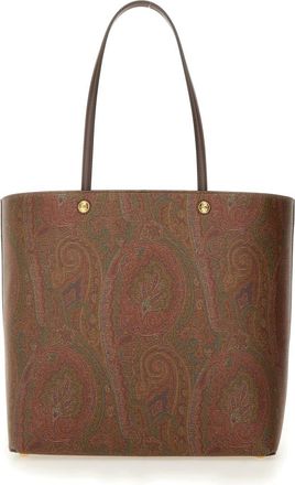 Etro Paisley Patterned Shopping Bag