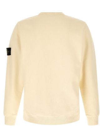 Stone Island Cotton Jersey Sweatshirt - White