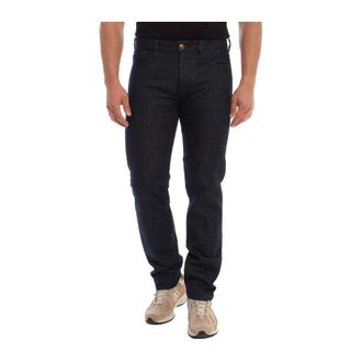 Emporio Armani Slim Fit Jeans, male, Blue, W32, Slim Fit Denim Jeans