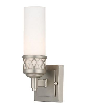 Livex Lighting Livex Westfield 1-Light Brushed Nickel Bath