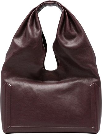 Maison Margiela Large Slouchy Glossy Leather Shoulder Bag