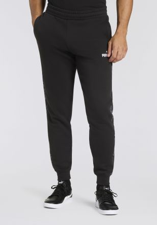 Puma Trainingshose PUMA ESS CAMO SWEATPANTS FL CL, Herren, Gr. XXL, N-Gr, schwarz (puma schwarz), Fleece, Obermaterial: 66% Baumwolle, 34% Polyester, tarnf