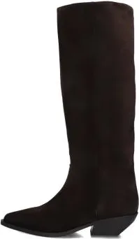 Elena Iachi Schoenen, Dames, Bruin, 38 EU, Su&egrave;de, Over-knee Laarzen