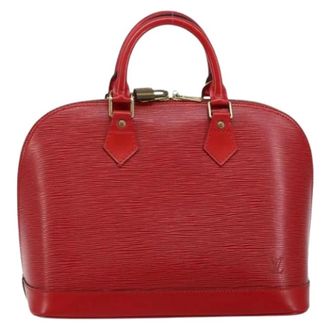 Louis Vuitton Pre-owned Handbags, female, Red, Size: ONE SIZE Pre-owned Vintage Handbag