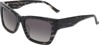 DKNY DO519S 050 Womens Sunglasses Grey Size 55