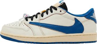 Nike Jordan Air Jordan 1 Low x Travis Scott x Fragment Sail Military Blue DM7866-104