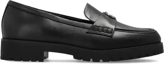 Michael Kors Schoenen, Dames, Zwart, 40 1/2 EU, Leer, Jaelyn Loafers