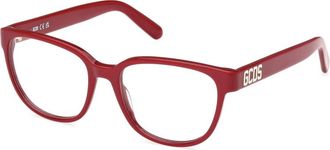 GCDS Mode Bril in Kleur 066 - unisex - Brillen - Rood - 53 MM - Accessoires