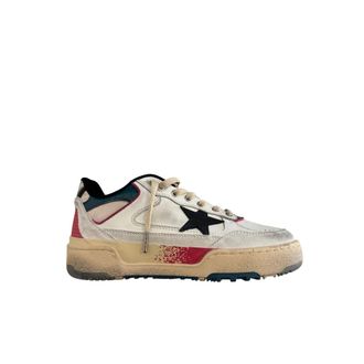 Golden Goose Sneakers, female, Multicolor, 5 UK, Star Patch Leather Trainers
