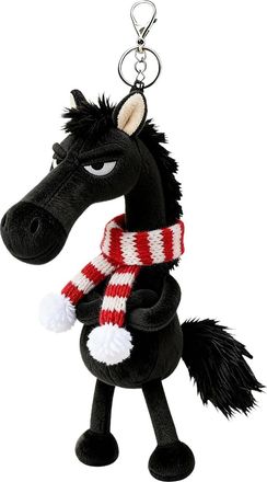Generic Plush Horse Keyring - 2026 Year of the Horse Pendant, Soft Keychain Backpack Charm for Men Women Boys Girls Teens Youth Husband Son Daughter Family | 