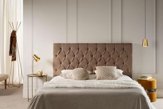 Moonia Cabecero Tapizado Capri Acualine 100x120x12 Cm Moonia