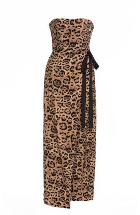Agua Bendita Cinefila Jaguar Maxi Dress in Multi at Nordstrom, Size X-Small