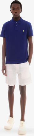 Polo Ralph Lauren Mens Cotton Polo Shirt Blue T-shirts And Polos