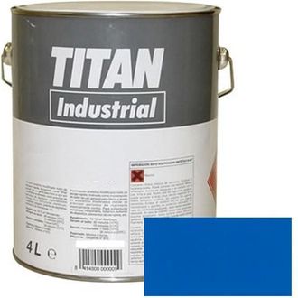 Titan Esmalte S/r Ex300 Az/cobalto Ral 5013 4l Tech, El Esmalte S/r Ex300 Az/cobalto Ral 5013 Es Un Esmalte Sint&eacute;tico Industrial De Alta Calidad, Con U - Ti